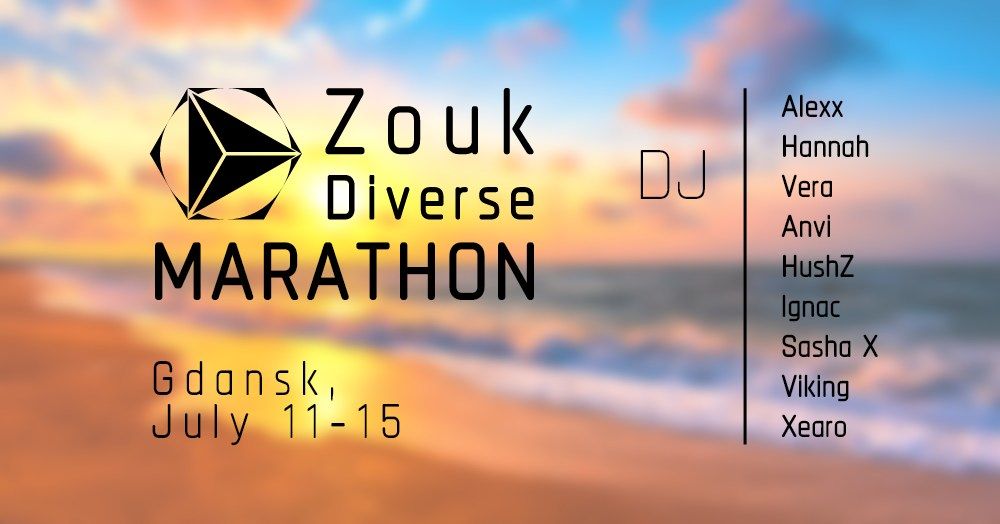 Zouk Diverse Marathon 2024 - SOLD OUT! 