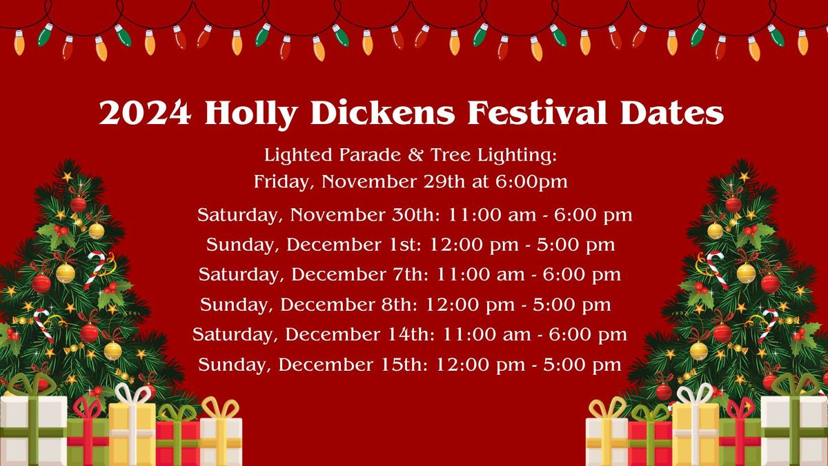 2024 Holly Dickens Festival