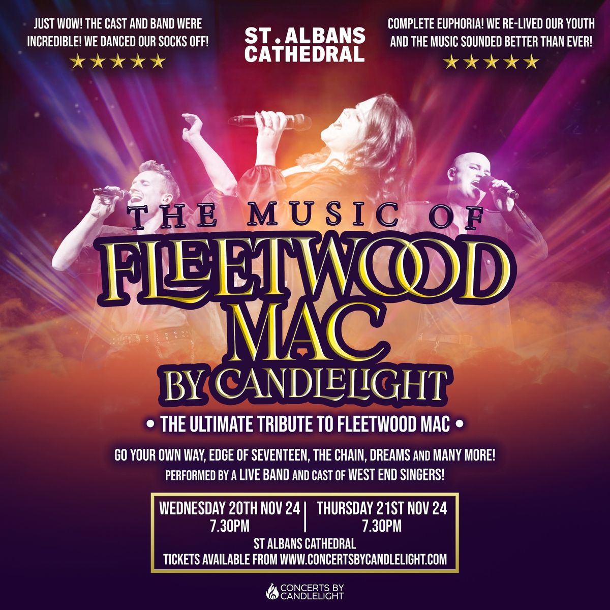 Fleetwood Mac By Candlelight At St Albans Cathedral