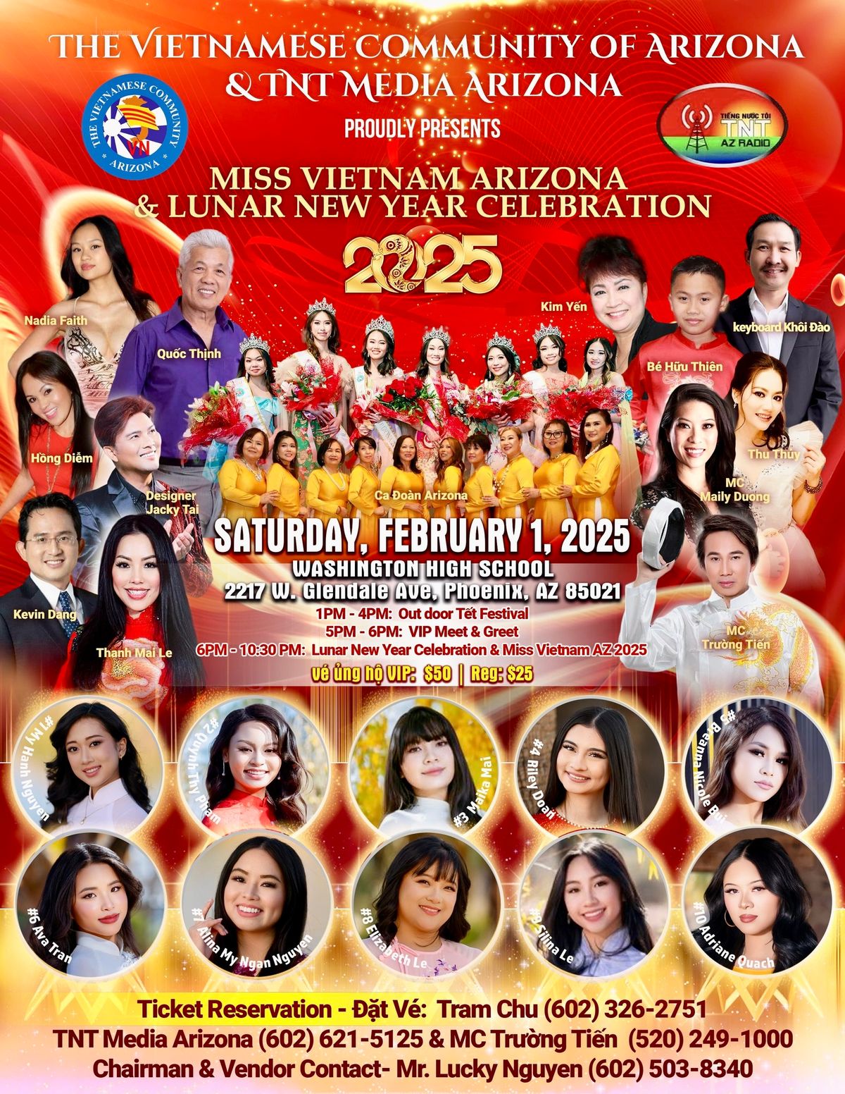 Miss Vietnam Arizona & Lunar New Year Celebration