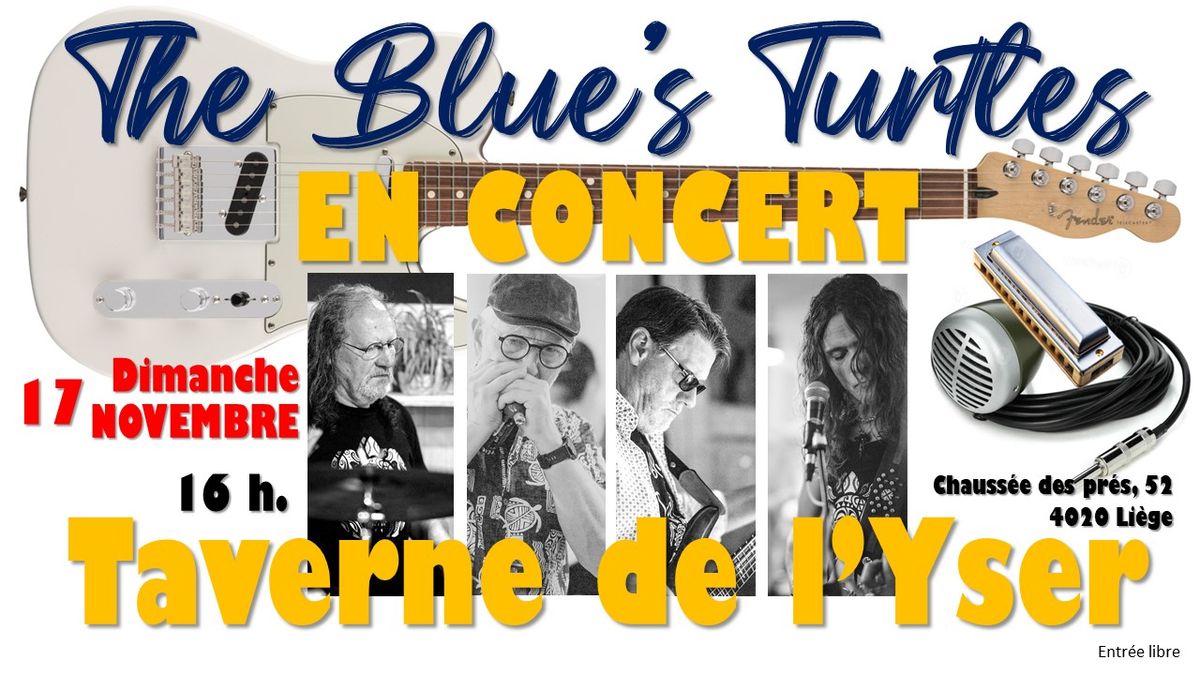 Concert blues-rock. Reprises et compos !