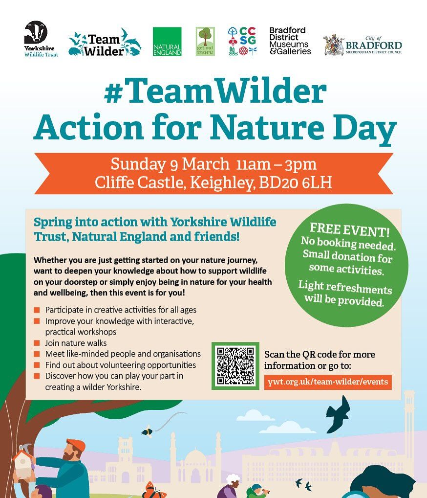 TeamWilder Action For Nature Day in Keighley