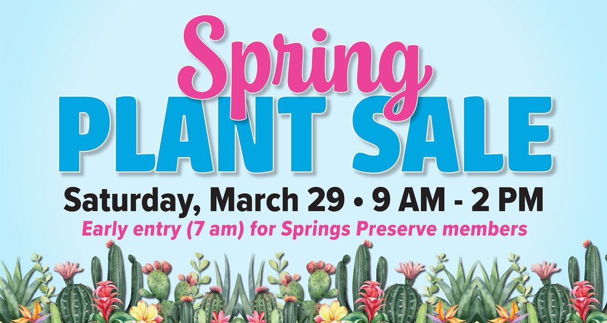 Spring Plant Sale