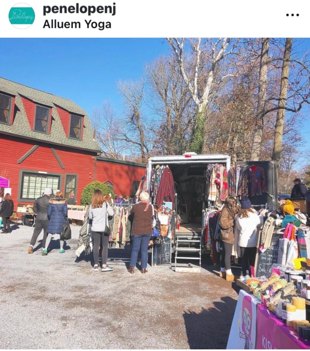 Alluem Yoga Annual Holiday Market at the Mill \/ Cranford NJ