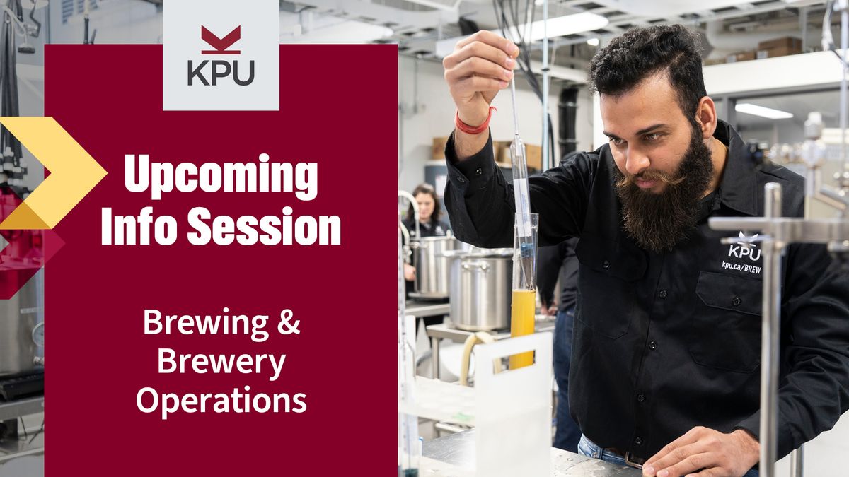 KPU Brewing Info Session & Open House