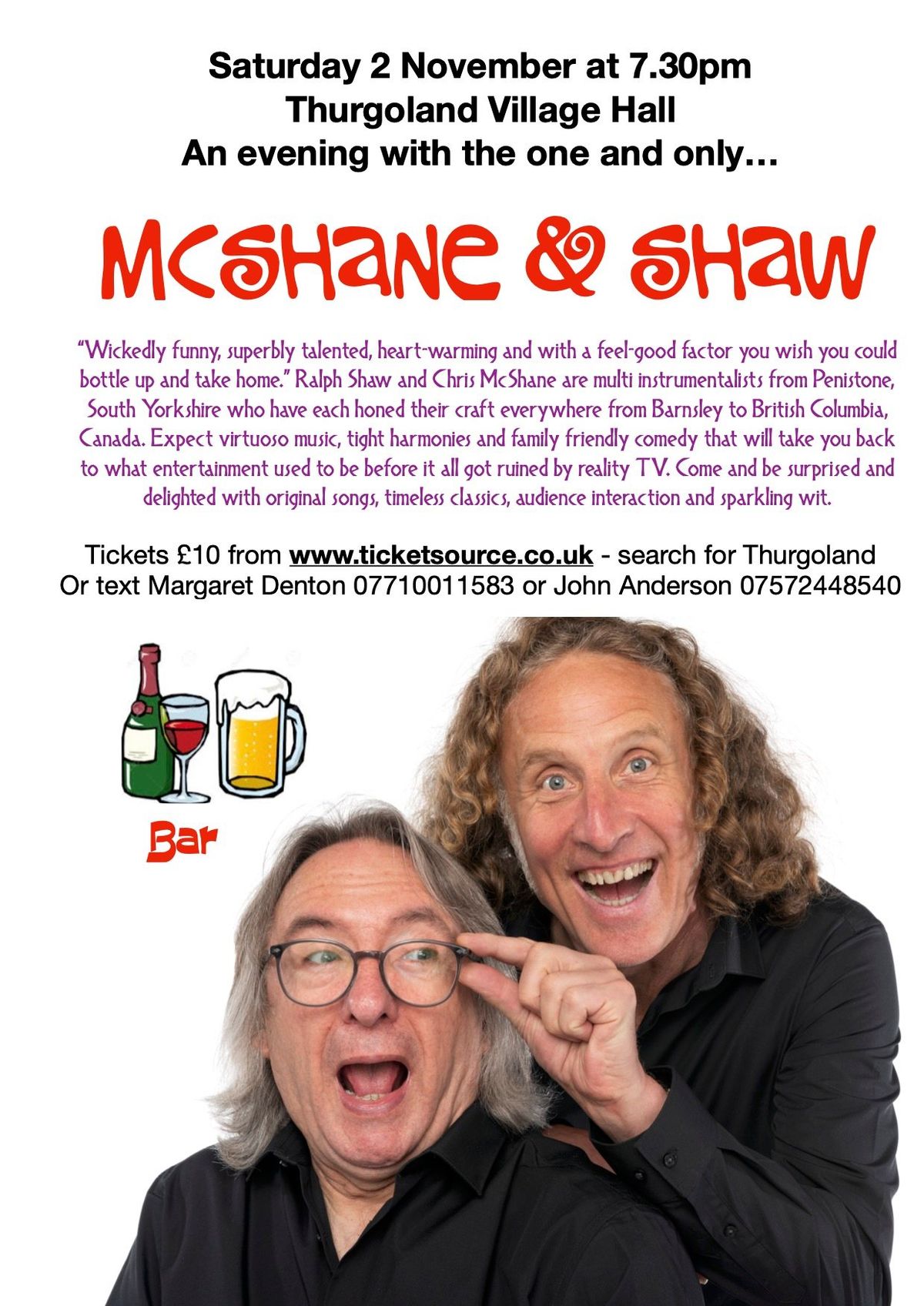 An Evening with McShane & Shaw