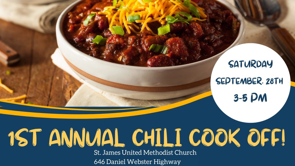 1st Annual Chili Cook Off!