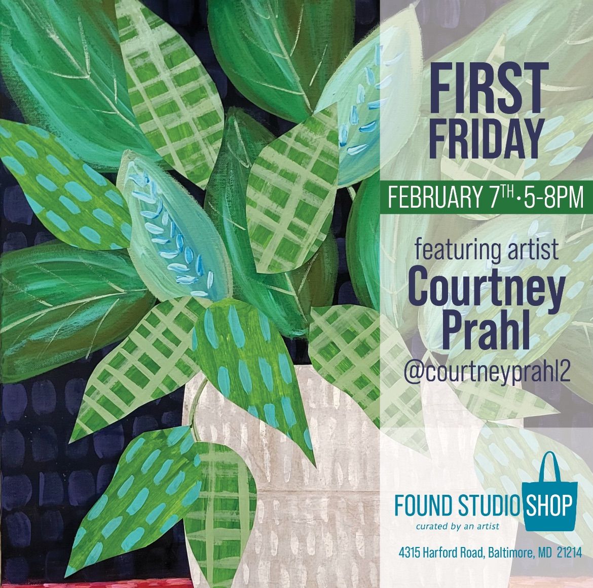 First Friday Featuring Courtney Prahl