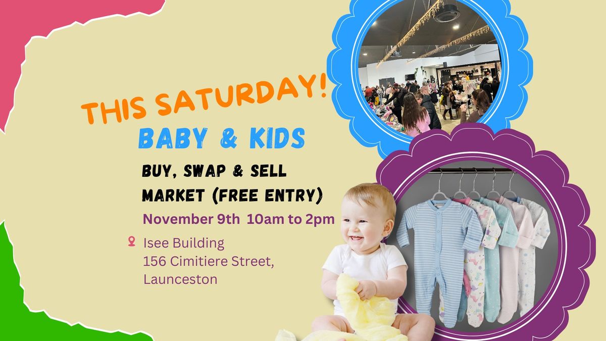 Launceston baby & kids buy, swap & sell market