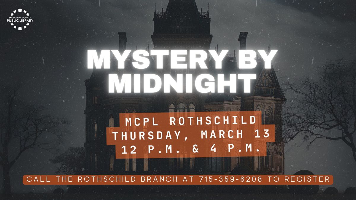 Mystery by Midnight | MCPL Rothschild