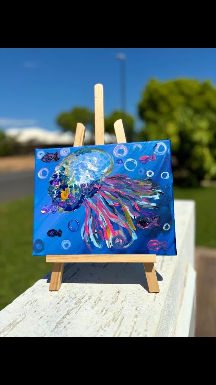 Magical Jelly Fish - School Holiday Art Program