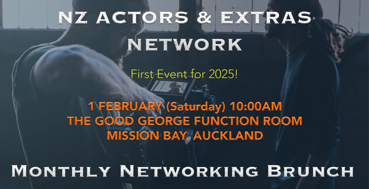 NZ Actors & Extras Network Brunch (Feb 2025)