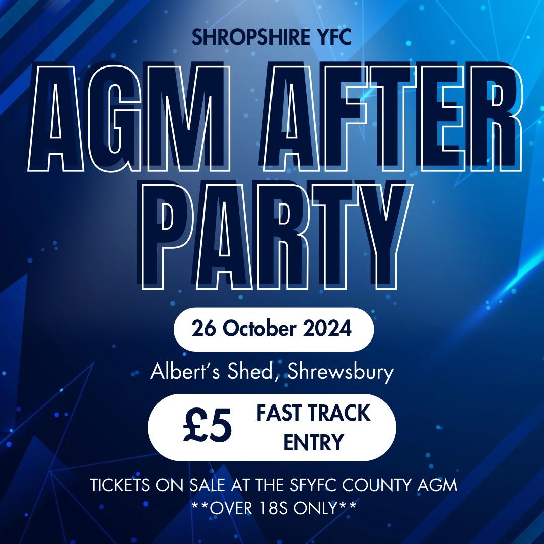 SFYFC AGM After Party?????