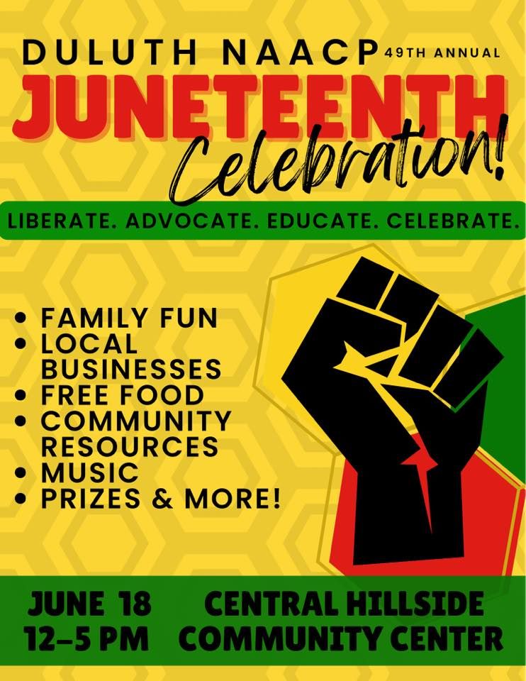Duluth NAACP 49th  Annual Juneteenth Celebration