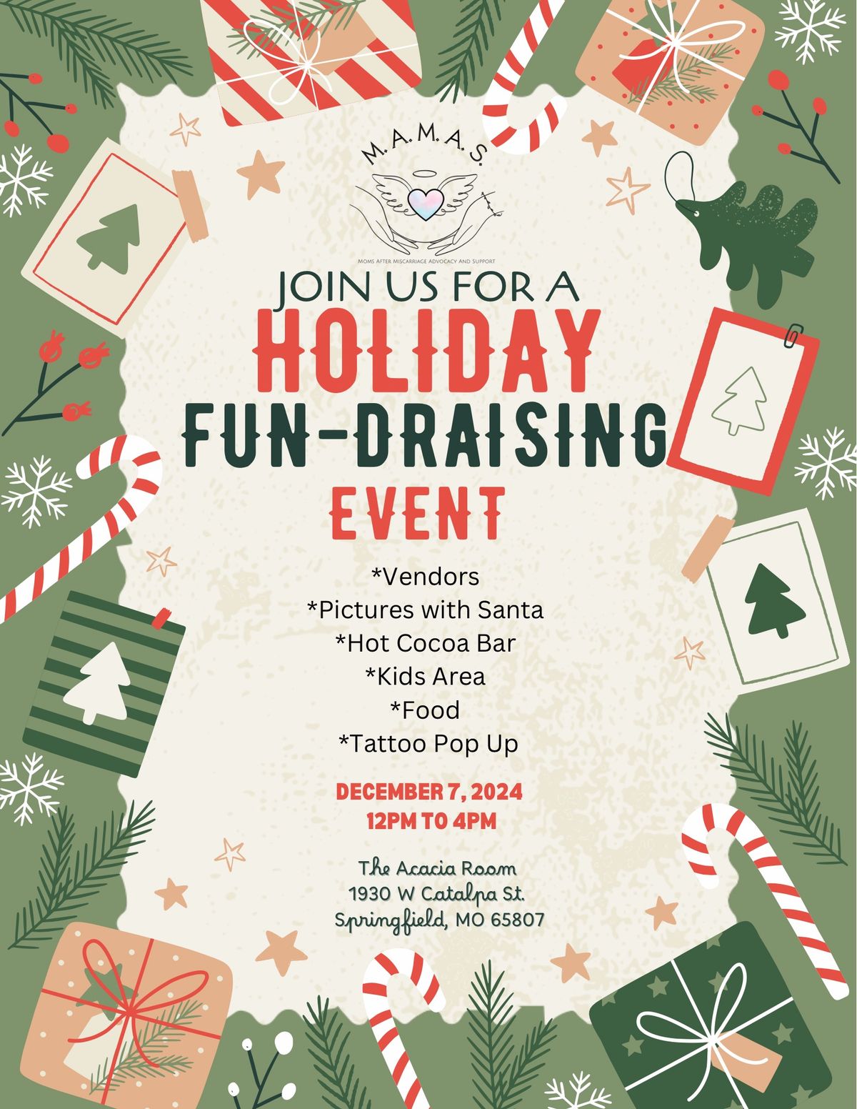 M.A.M.A.S Holiday FUNdraising Event 