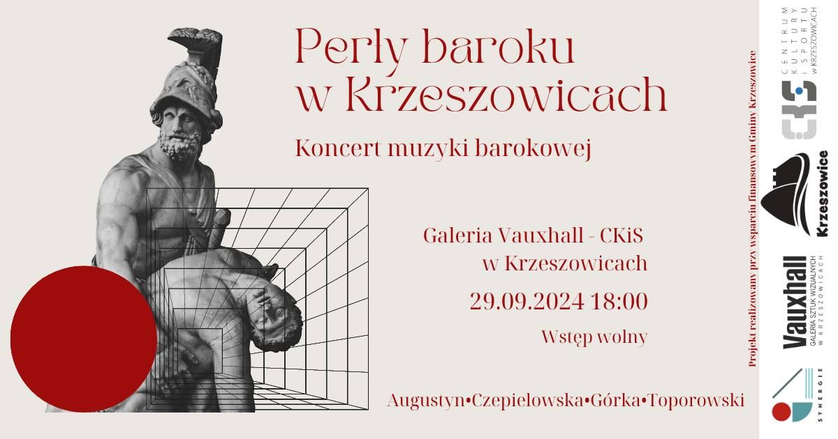 Per\u0142y baroku w Krzeszowicach. Koncert muzyki barokowej.