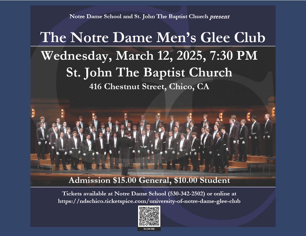 Notre Dame Men's Glee Club Concert