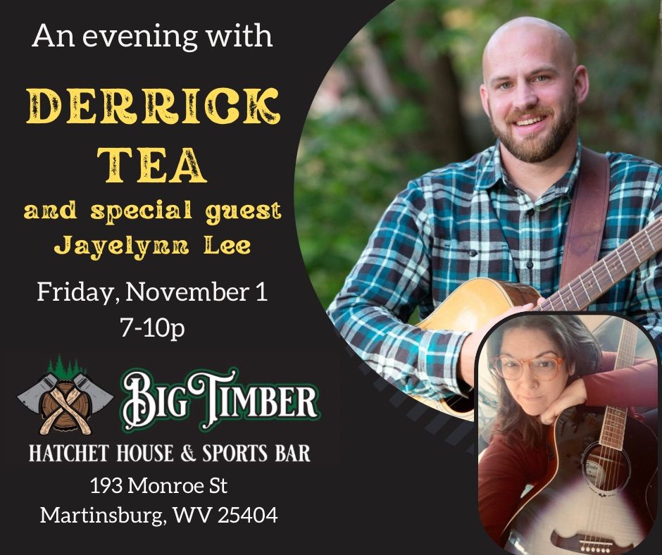 An Evening with Derrick Tea at Big Timber Hatchet House