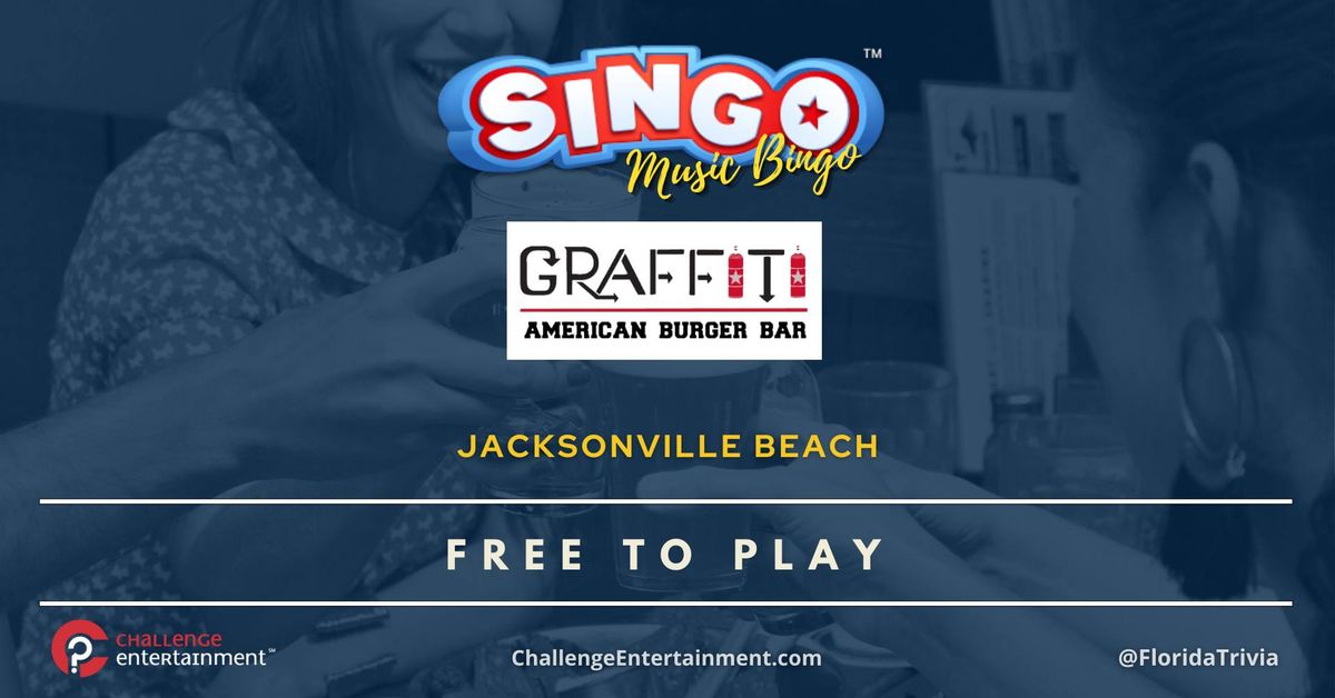 Singo Music Bingo Nights at Graffiti American Burger Bar - Jacksonville Beach