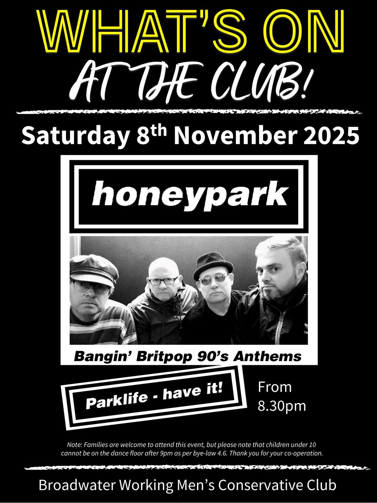 HONEYPARK - BRITPOP BAND