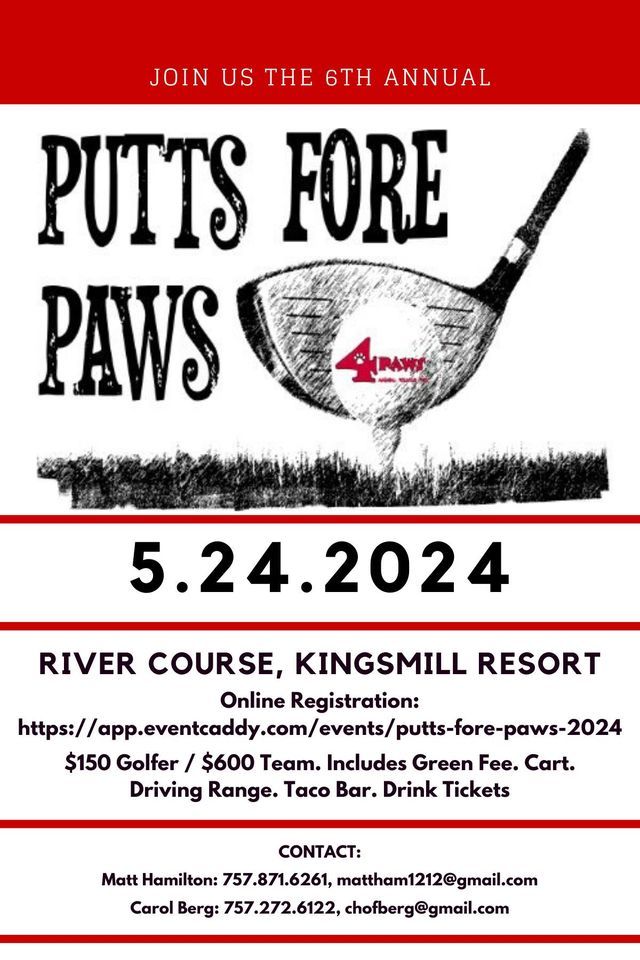 Putts Fore Paws 2024