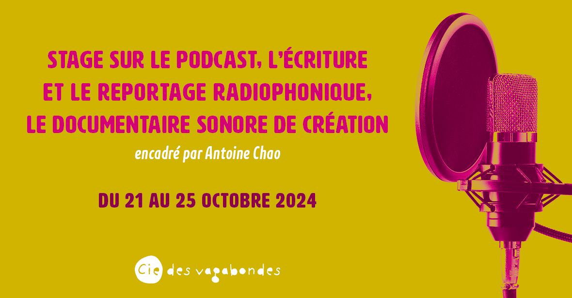 STAGE PODCAST avec Antoine Chao