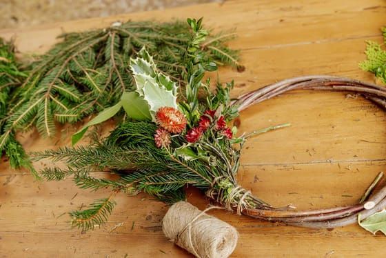 Christmas Wreath Workshop at Nantclwyd y Dre