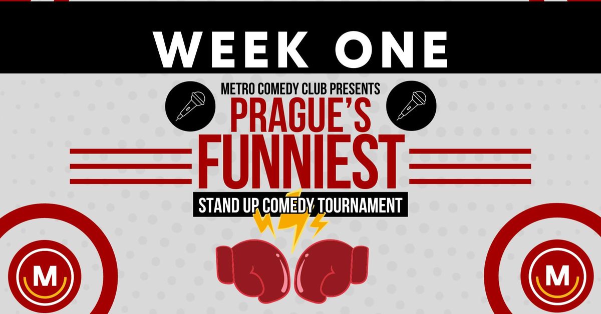 Prague's Funniest Stand-Up Competition - WEEK 1