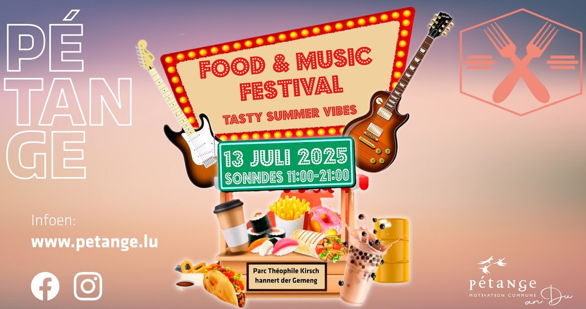 \u2600\ufe0fFood & Music Festival - tasty summer vibes\u2600\ufe0f