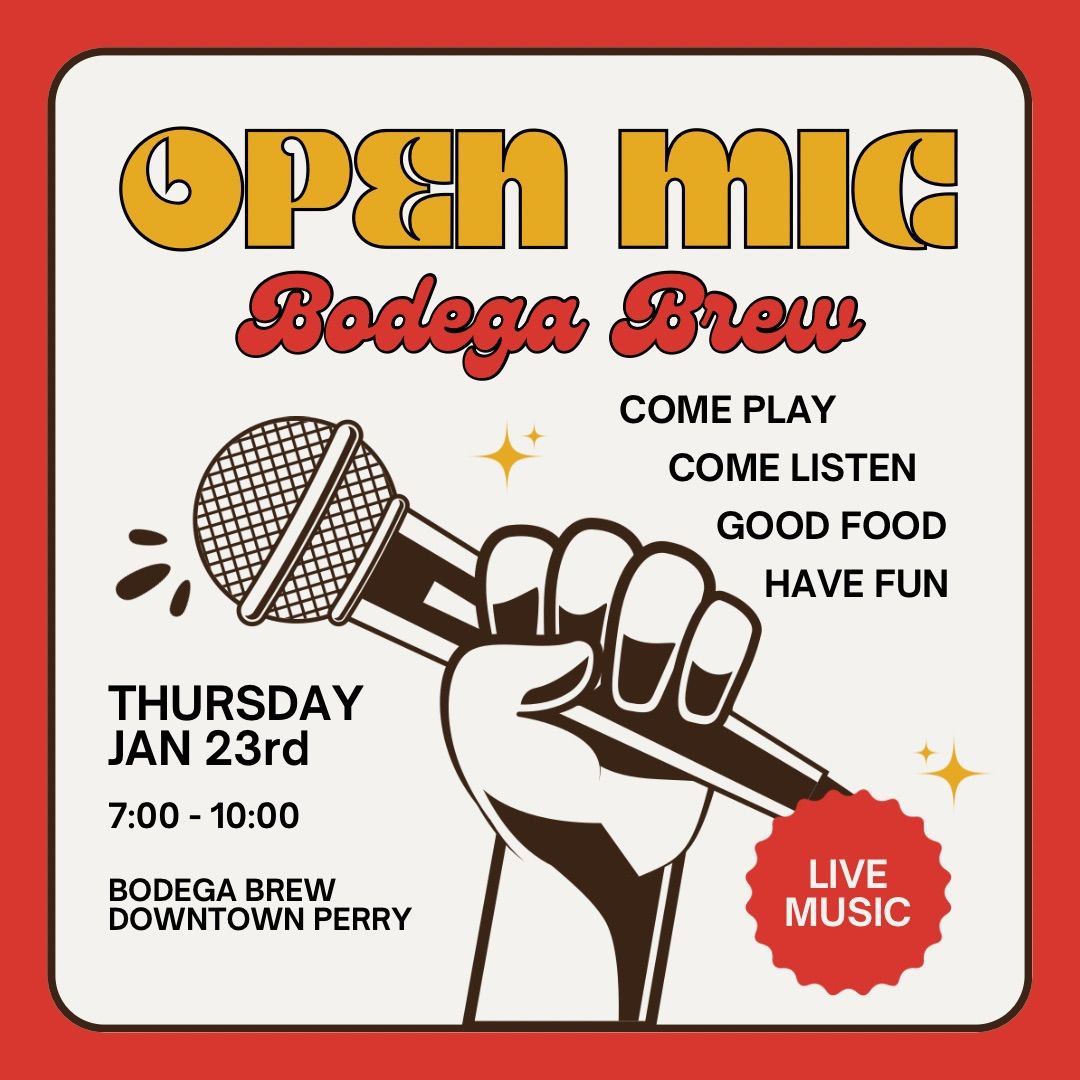 Open Mic @ Bodega Brew