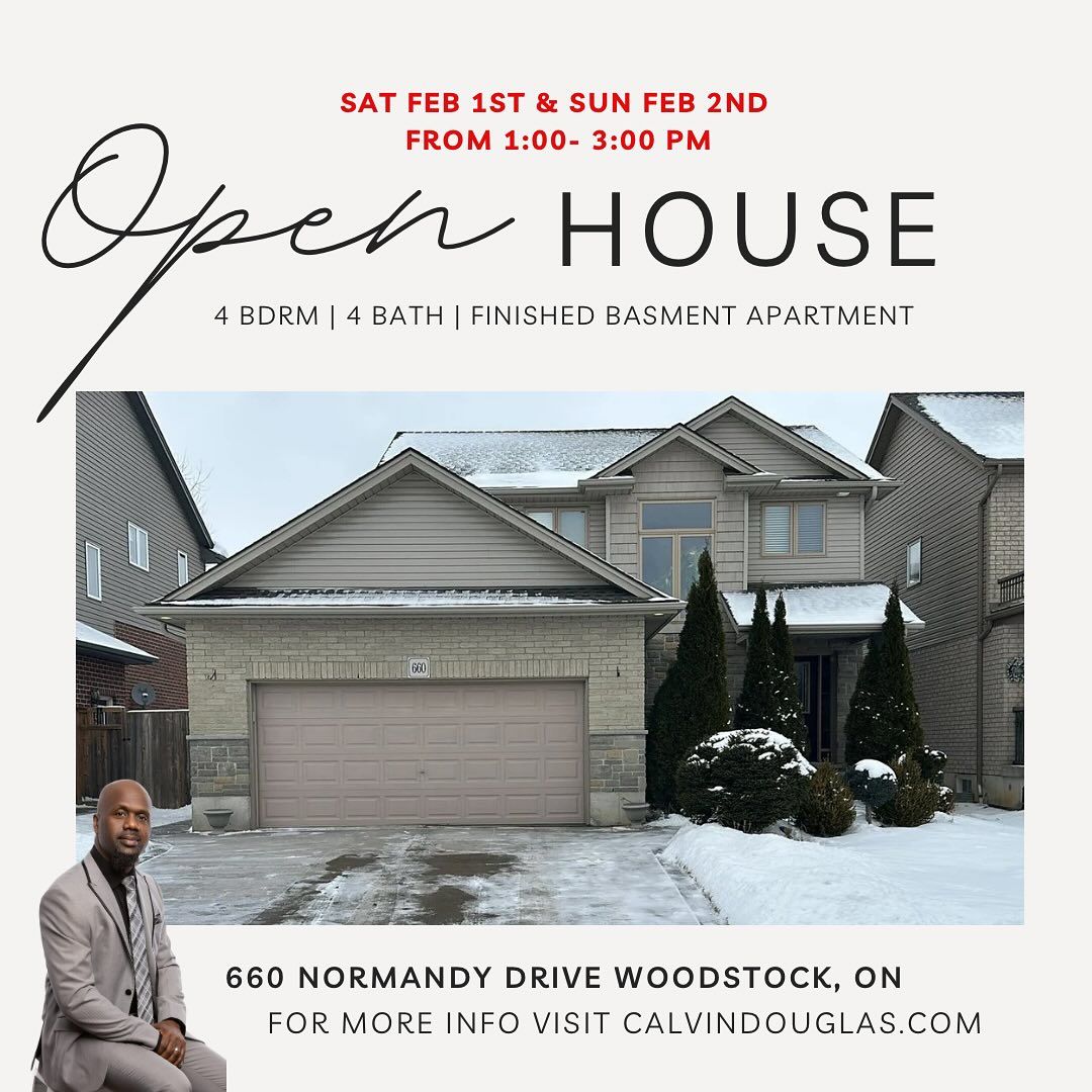 Open House this weekend in Woodstock!