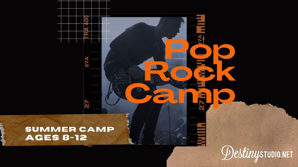 Pop\/Rock Band Camp - Ages 8-12