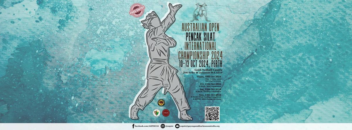 Australian Open Pencak Silat International Championship 2024