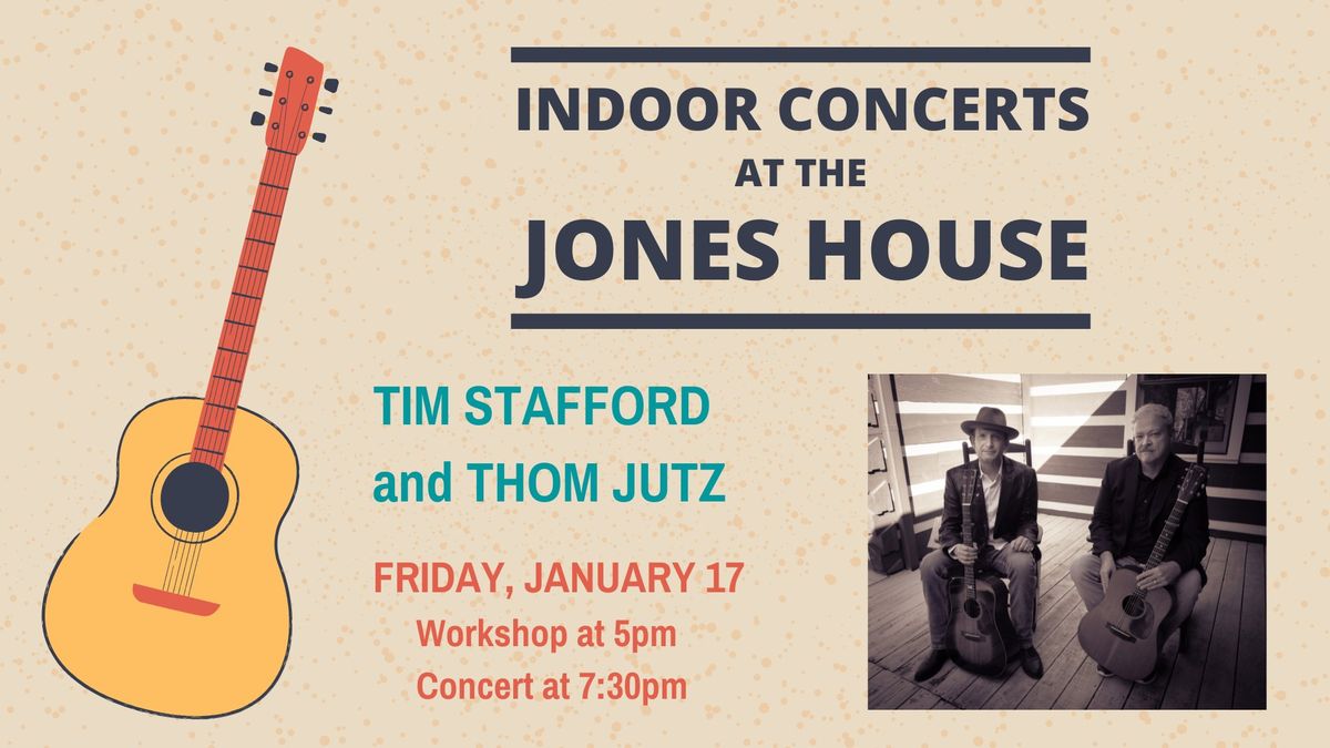 Indoor Concert: Tim Stafford and Thomm Jutz