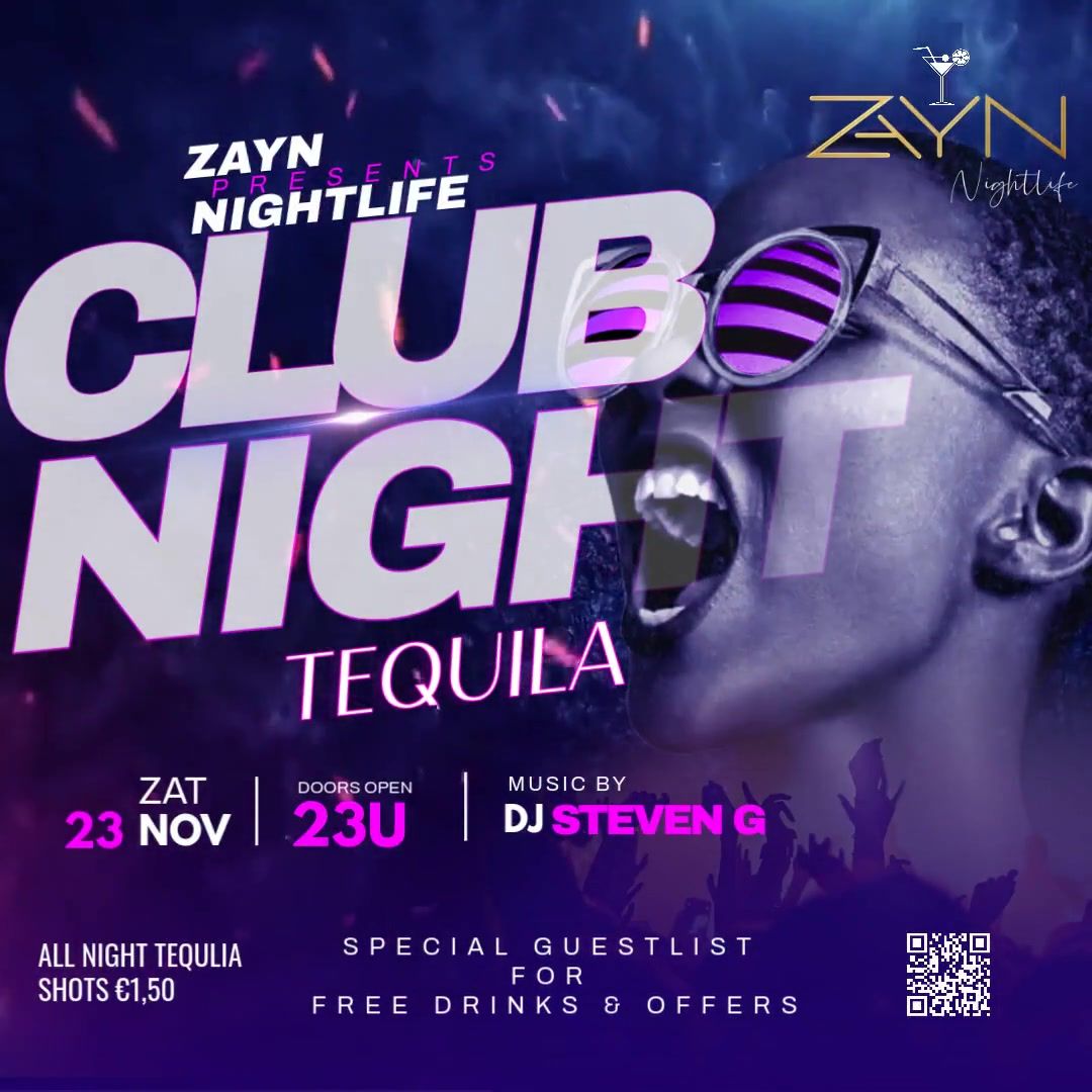  CLUB NIGHT TEQUILA NIGHT