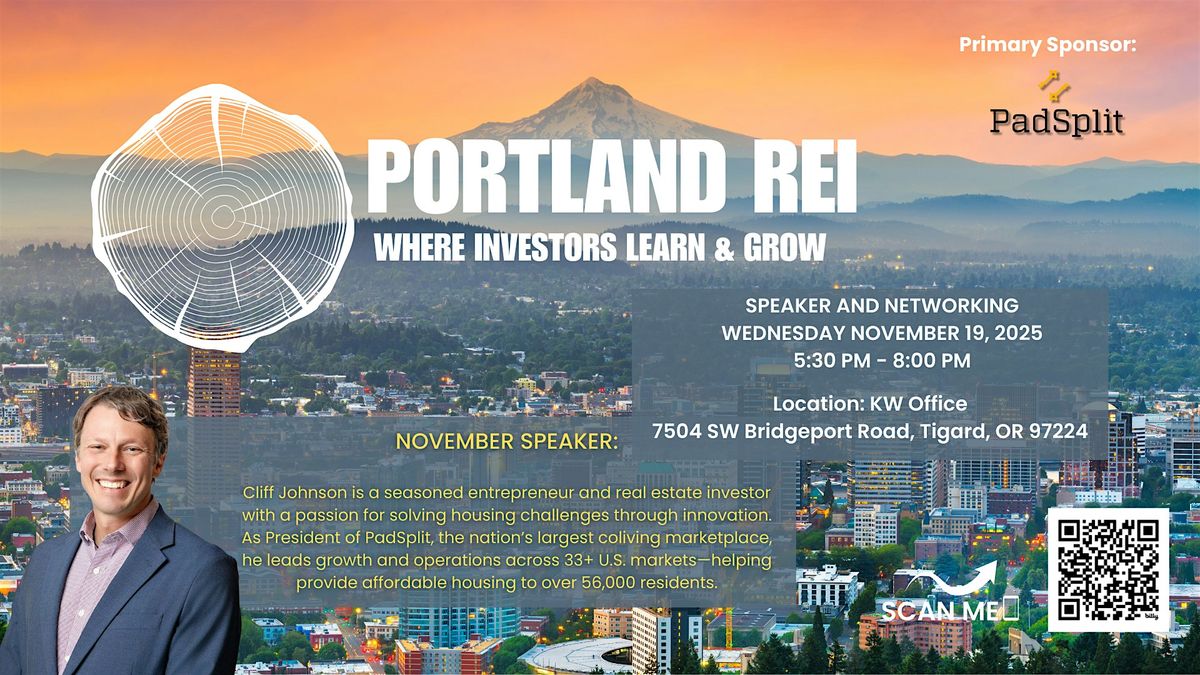 Portland REI November Meetup: Cliff Johnson