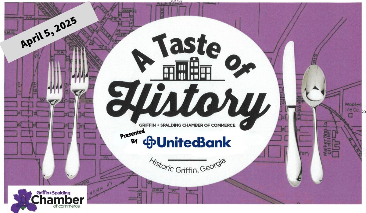 Save the date! Taste of History is coming back! 