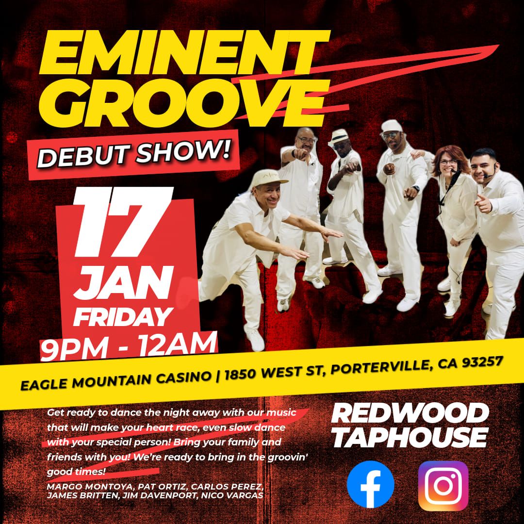 EG DEBUT @ Redwood Taproom (Eagle Mountain Casino)