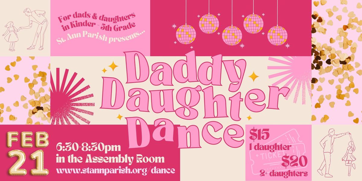 Daddy Daughter Valentine Dance