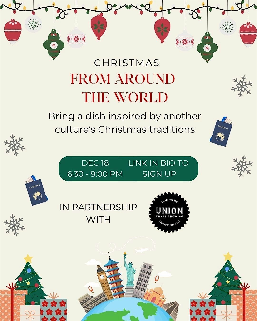 Christmas From Around the World at Union Craft Brewing
