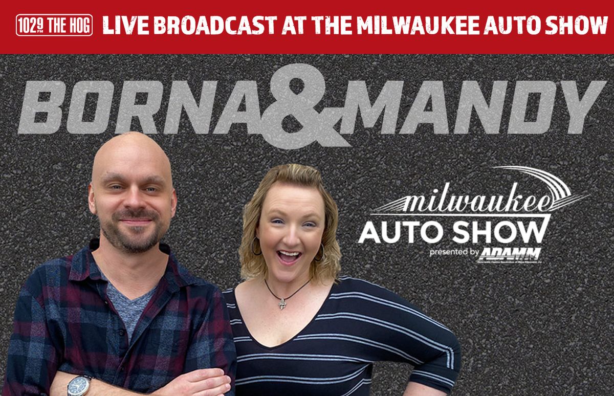 Join Borna & Mandy at The Greater Milwaukee Auto Show