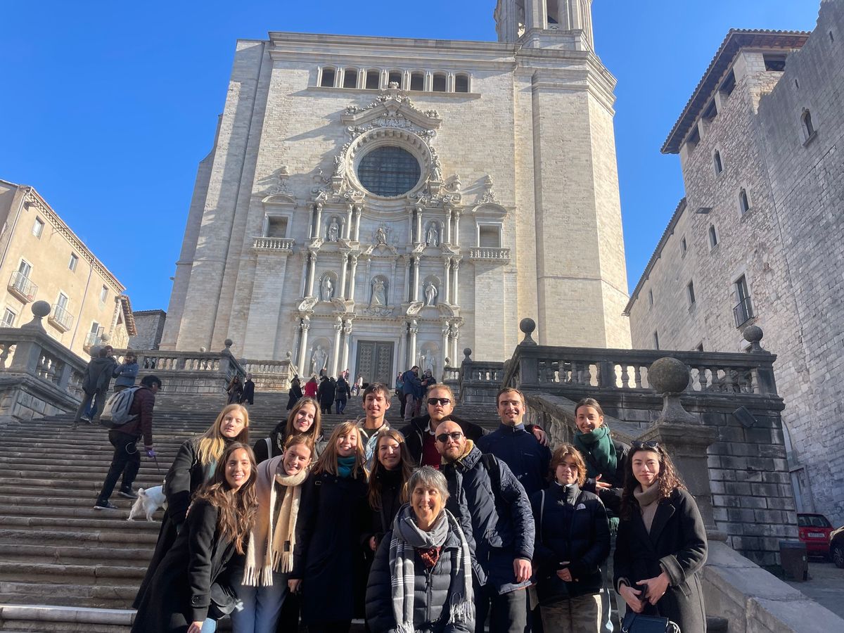 We visit Girona