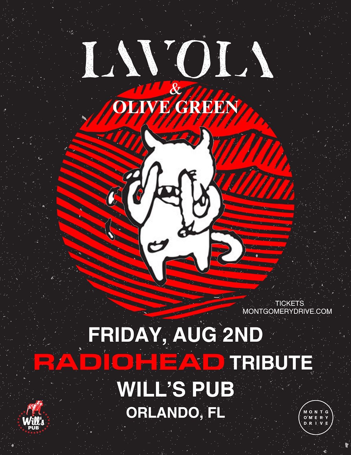 Radiohead Tribute featuring Lavola with Olive Green at Will\u2019s Pub - Orlando, FL