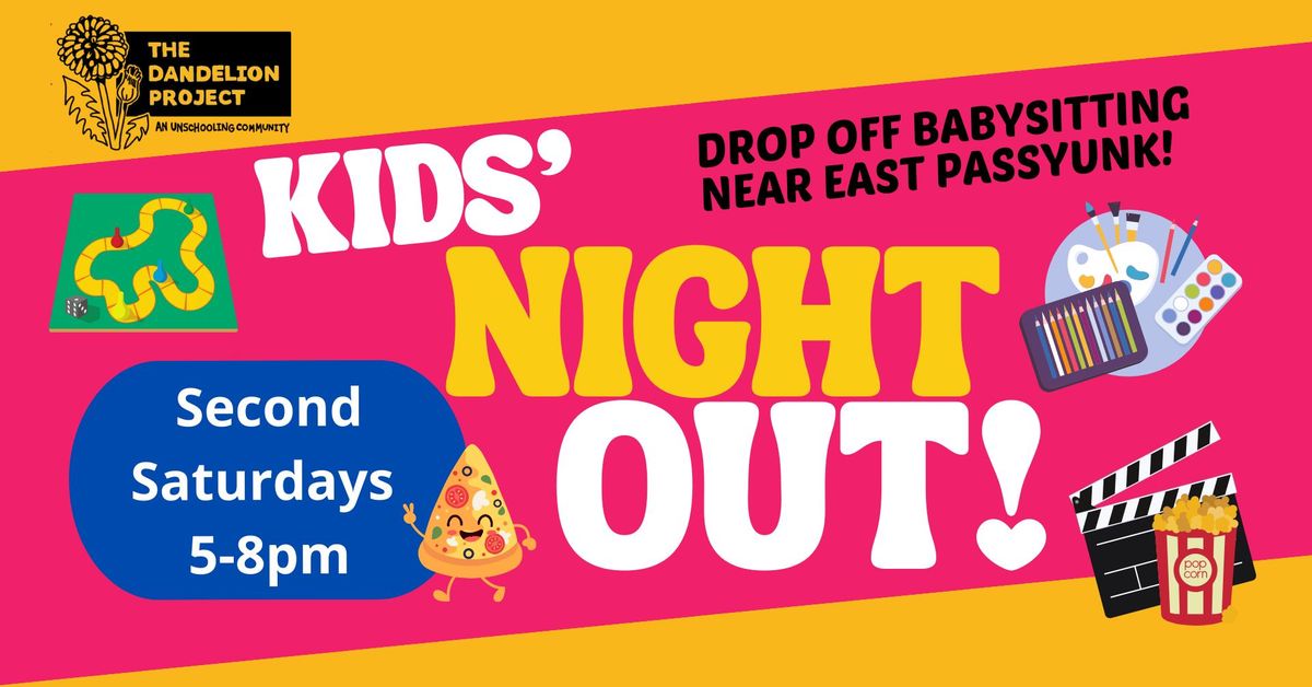Kids Night Out! (Second Saturday Babysitting Nights)