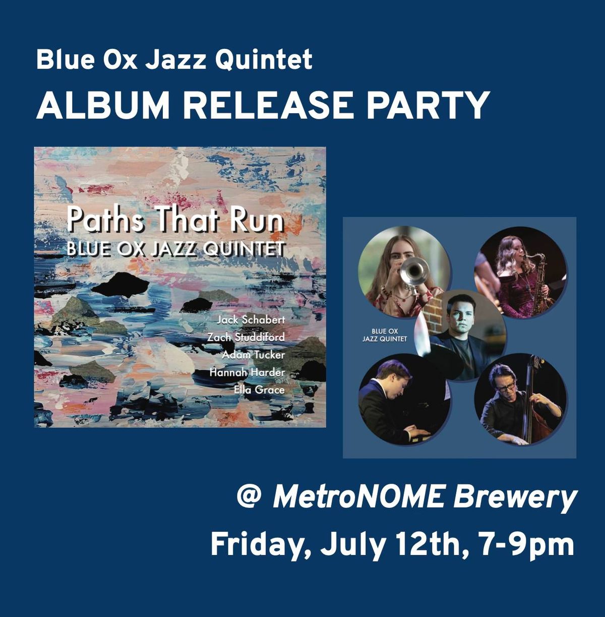 Blue Ox Quintet Album Release