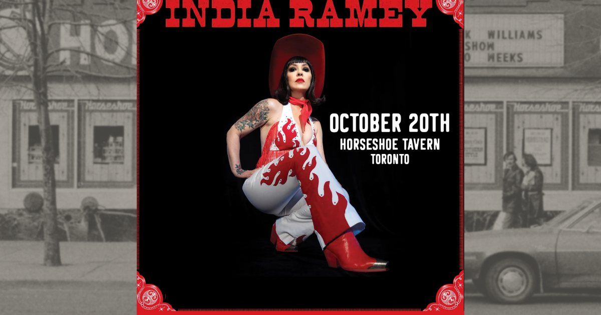 India Ramey at the Horseshoe Tavern