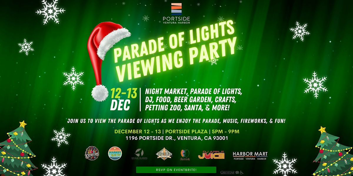 Parade of Lights Holiday Party & Night Market