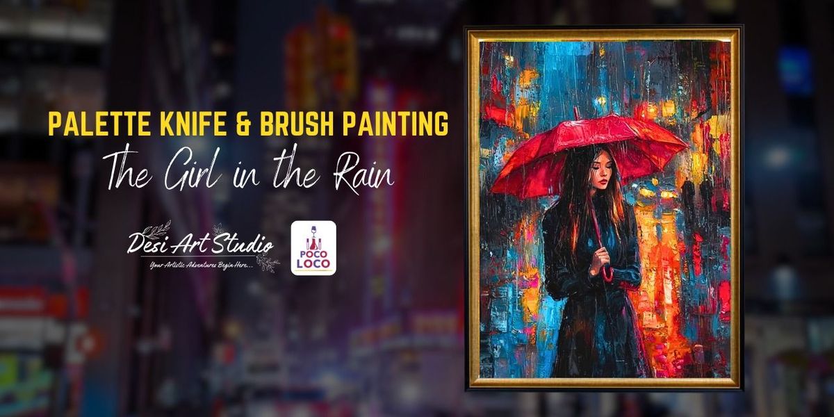 Palette Knife & Brush Painting - Desi Art Studio