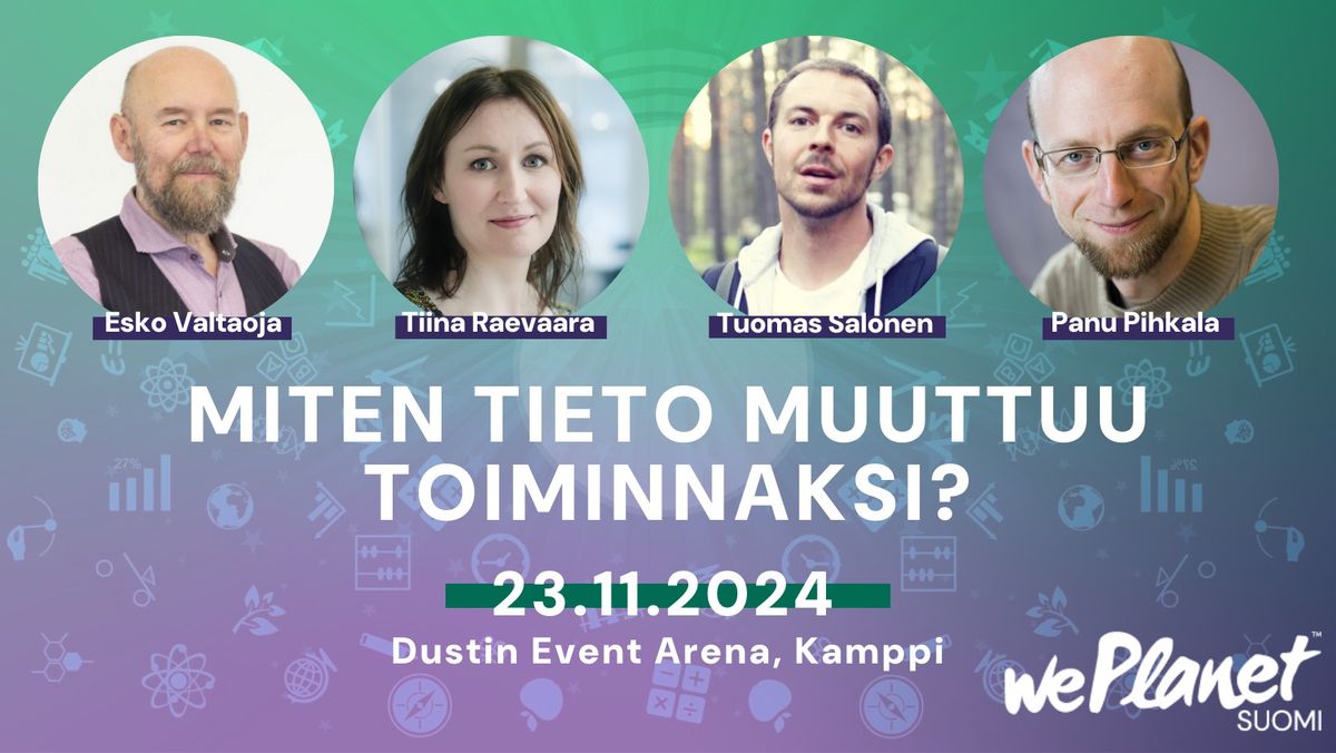 Miten tieto muuttuu toiminnaksi?