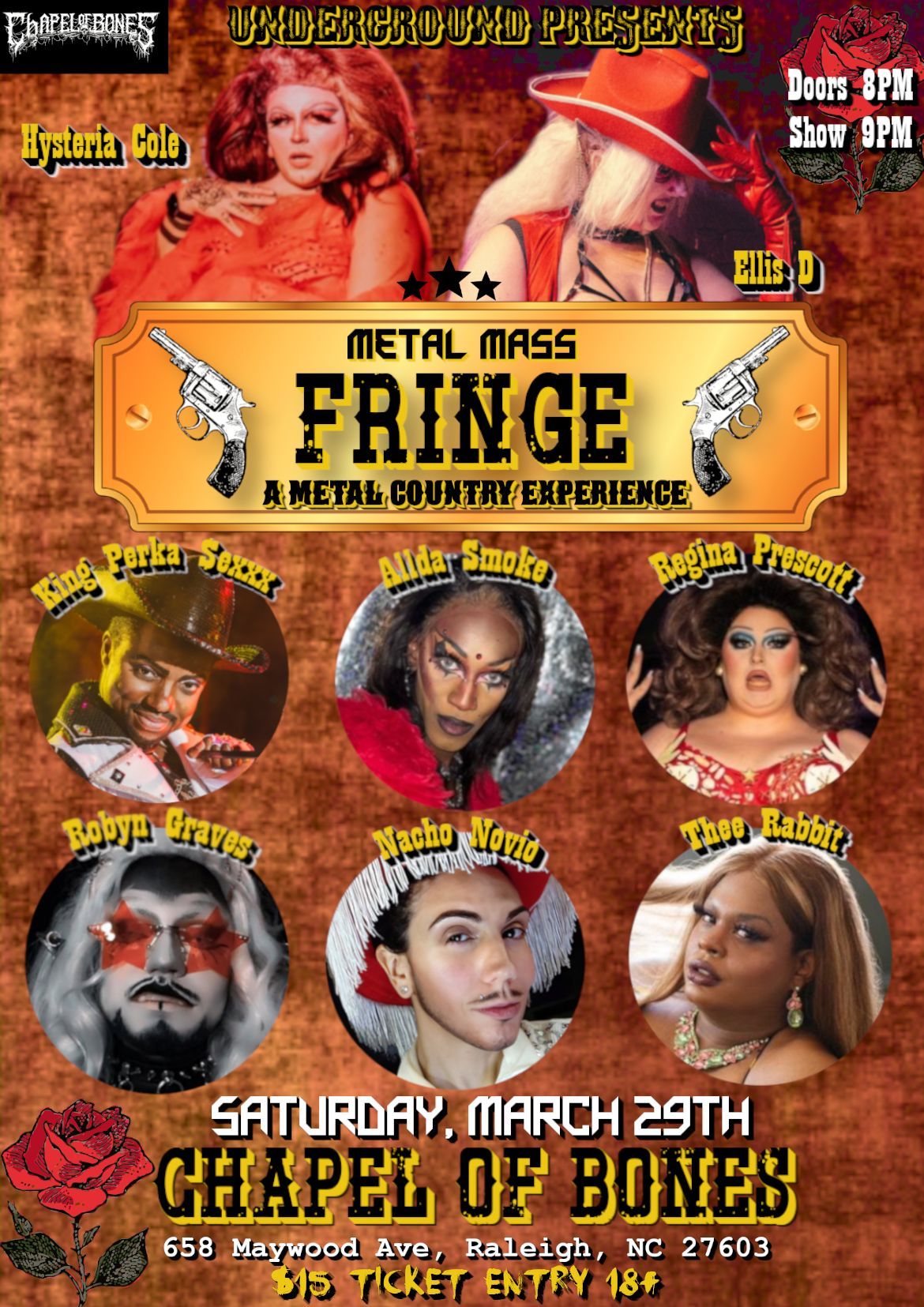 METAL MASS FRINGE! A Country Metal Experience!